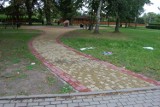 Osadzeni sprzątali park w Gościszewie