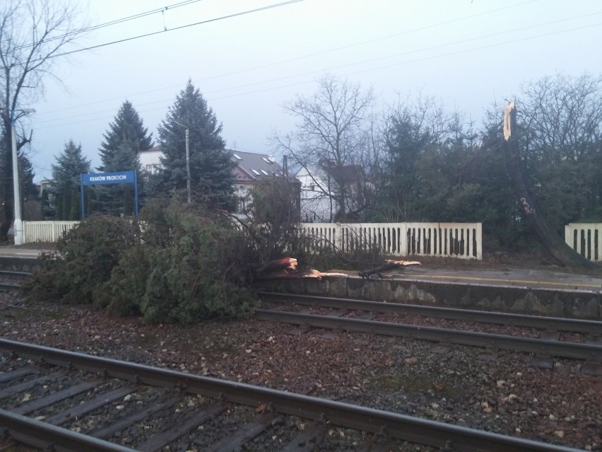 W czwartek rano około 6:30 na przystanku kolejowym Kraków...