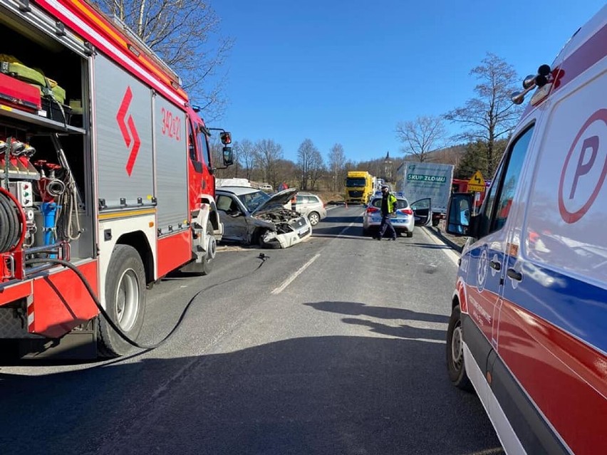 Tak wyglądają jeleniogórscy strażacy w akcji