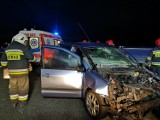 Poważny wypadek na autostradzie A2. Pięć osób rannych [ZDJĘCIA]