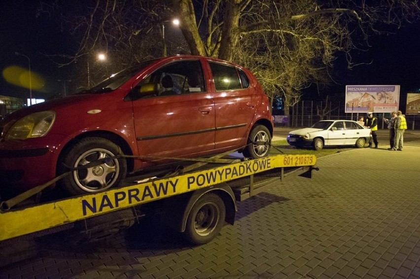 Tym razem, w wyniku wypadku na Rondzie Wielkopolskim w...