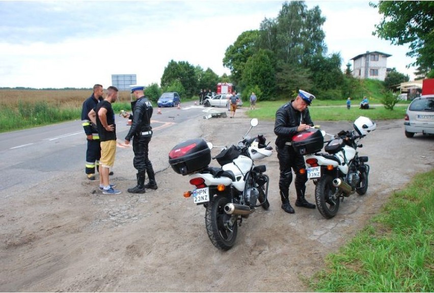 Chojnice. Spowodował kolizję, ale jechał choć wcześniej stracił prawo jazdy