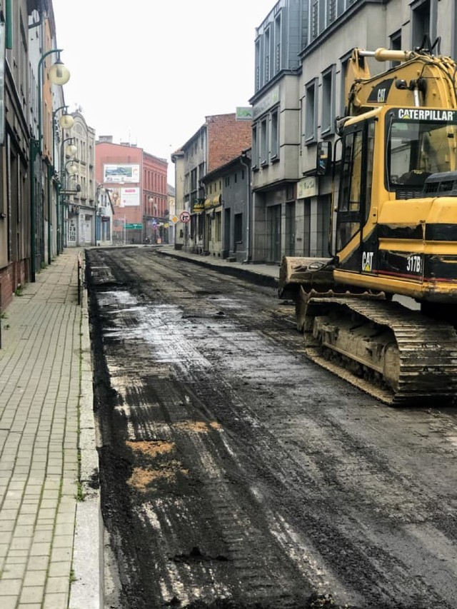 Lubliniec. Ruszyły prace związane z przebudową ulicy Mickiewicza