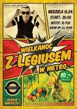 Wielkanocna impreza w klubie Metro z Dj Legiusem. Będzie się działo!