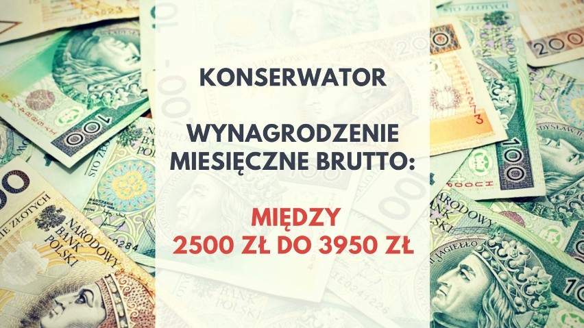 Konserwator wynagrodzenie miesięczne brutto: od 2 500 zł do...