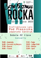 Letni Festiwal Rocka startuje w ten weekend pod Płaszczką w Jaworznie. W rockowym menu szesnaście zespołów