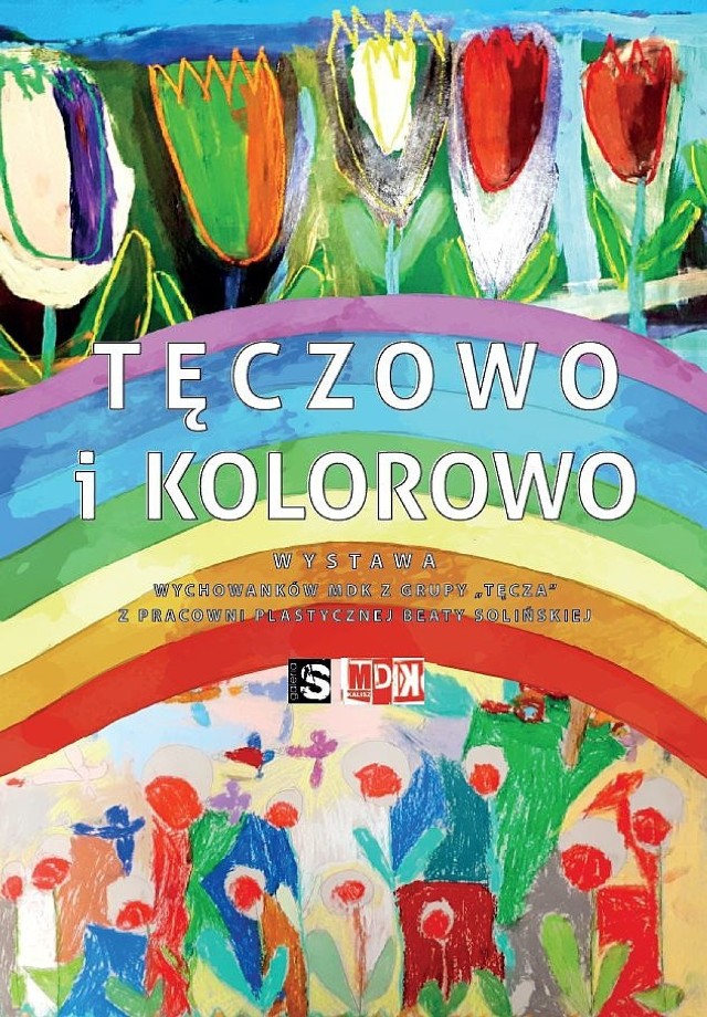 "Tęczowo i kolorowo" - wystawa w Młodzieżowym Domu Kultury w Kaliszu