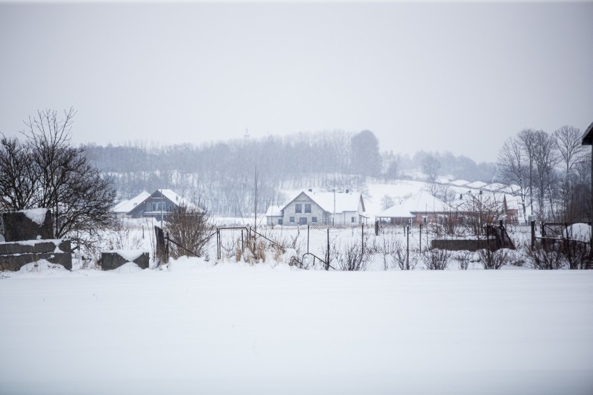 Zimowe widoki z Górki Klemensowej w Lędzinach są urzekające...