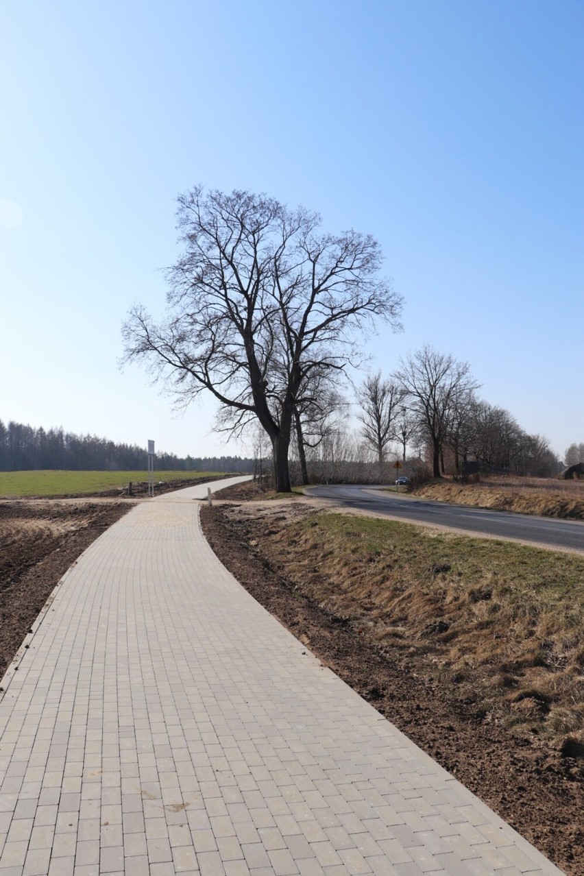 Rowerzysci mają powód do zadowolenia. Gmina Cewice oddała do użytku trasę rowerową z Cewic do Kamieńca