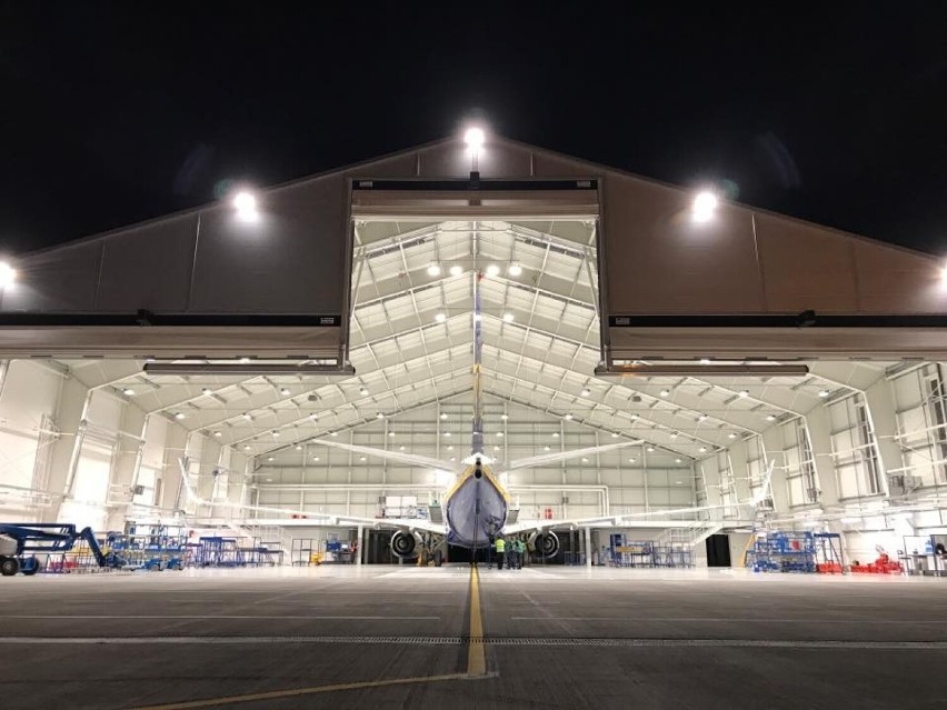 W ramach inwestycji powstanie nowy 2-stanowiskowy hangar o...