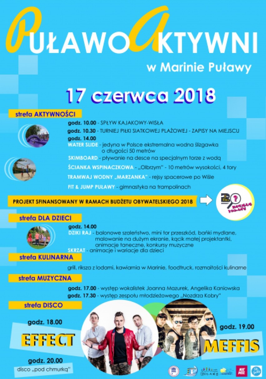 W najbliższą niedzielę 17 czerwca zapraszamy do Mariny...