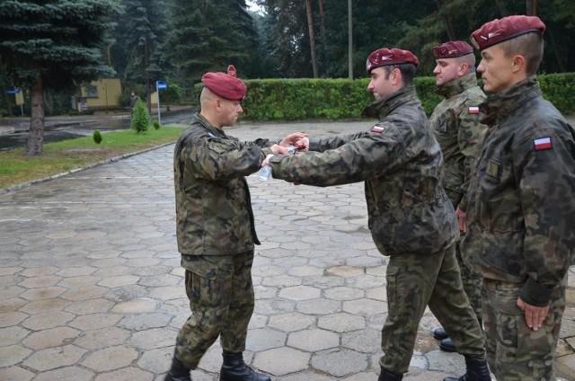 Nowy dowódca 7 batalionu w Tomaszowie