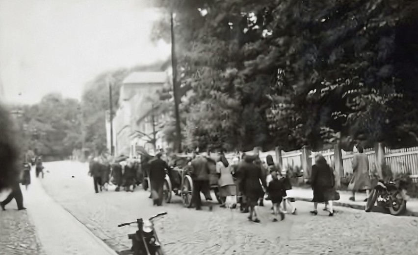 Ulica Podgórna (daw. WOP) w latach 60. XX wieku.