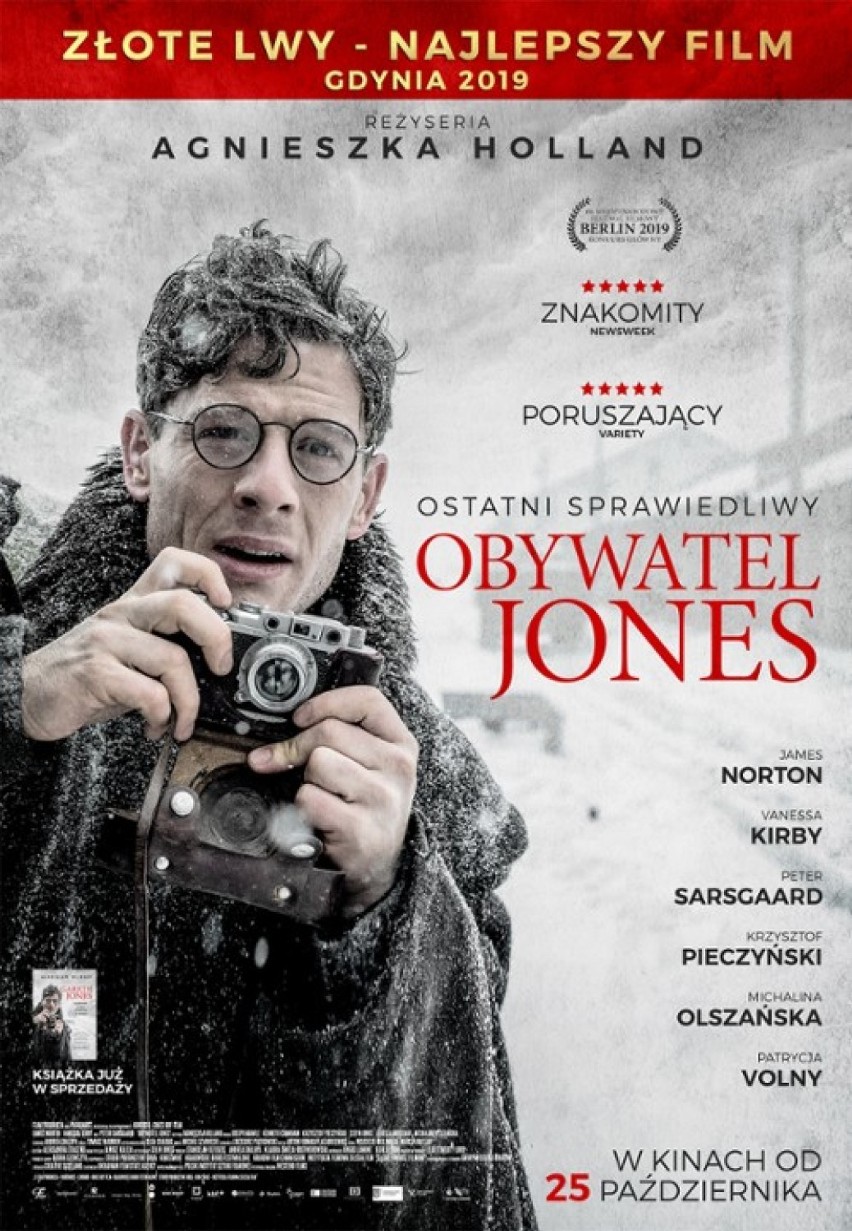 "Obywatel Jones" w wieluńskim kinie. Repertuar Syreny od 2 do 7 listopada [ZWIASTUNY]