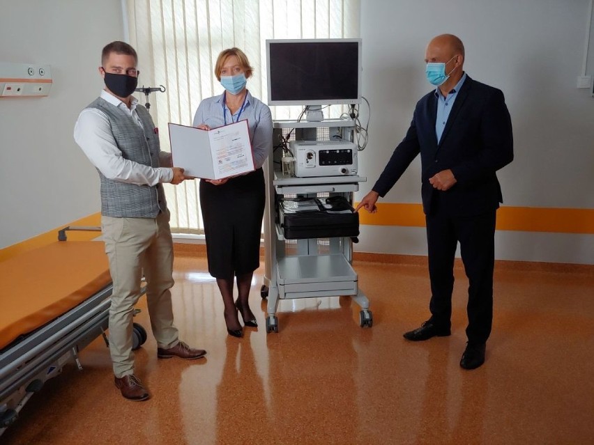 Nowy endoskop dla szpitala w Szczecinku [zdjęcia]
