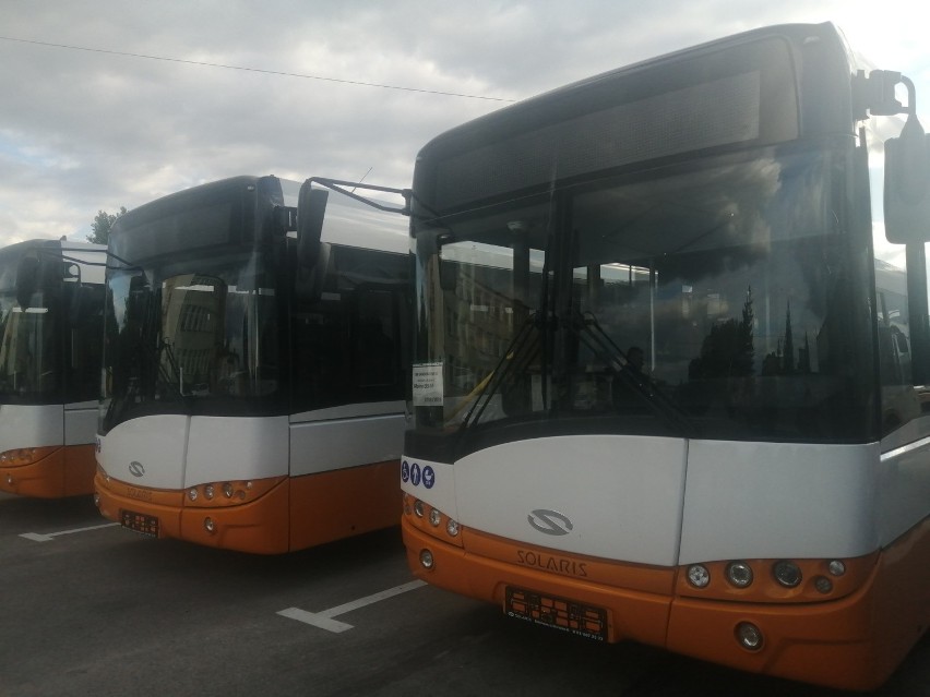 Sześć nowych autobusów przyjechało do zajezdni w Sandomierzu. Kiedy wyjadą w trasę? [WIDEO, ZDJĘCIA]