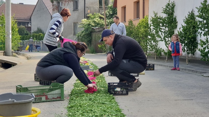 Mieszkańcy Klucza, Zimnej Wódki, Olszowej i Zalesia Śląskiego chcą wpisać kwiatowe dywany na listę UNESCO