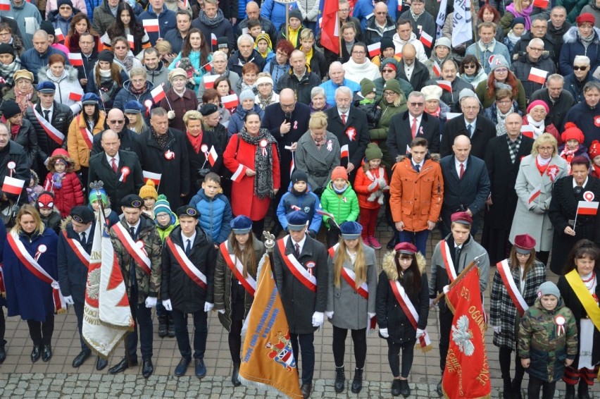 Parada niepodległościowa w Wejherowie
