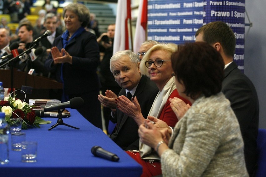 Prezes PiS Jarosław Kaczyński spotkał się z mieszkańcami...