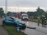 Wągrowiec. Wypadek na obwodnicy miasta. Zderzyły się trzy auta. Znane są ustalenia policji