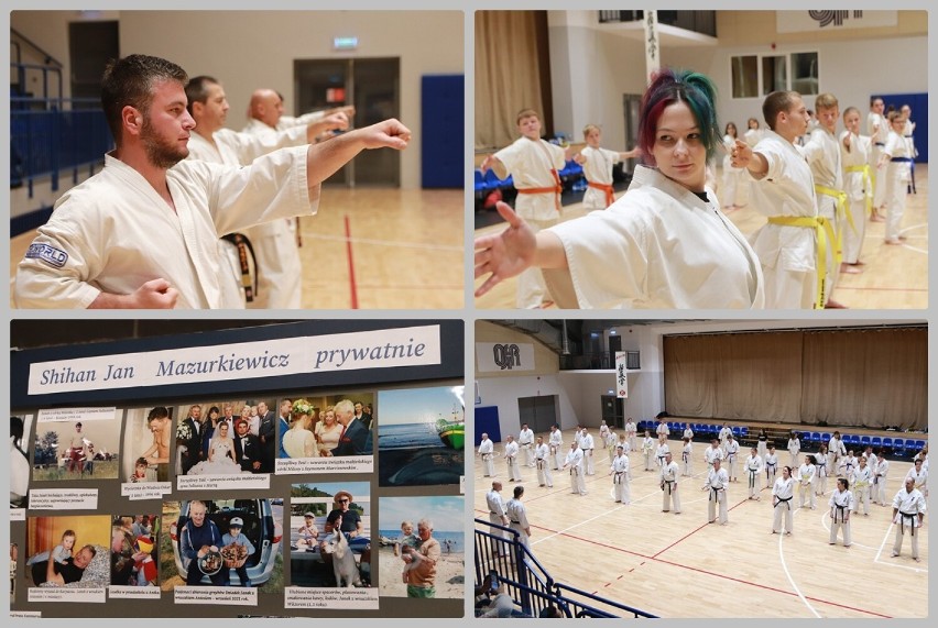Trening karate kyokushin w hali OSiR we Włocławku -...