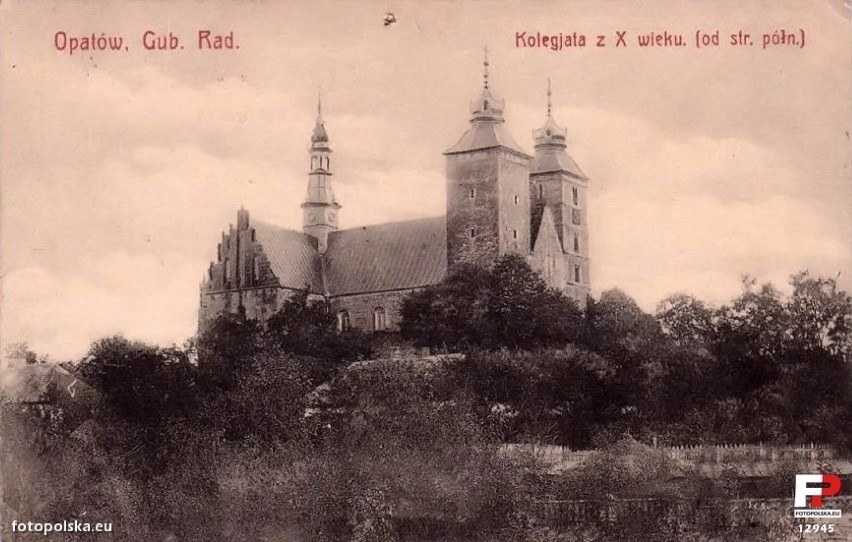 1914 , Kolegiata św. Marcina w Opatowie