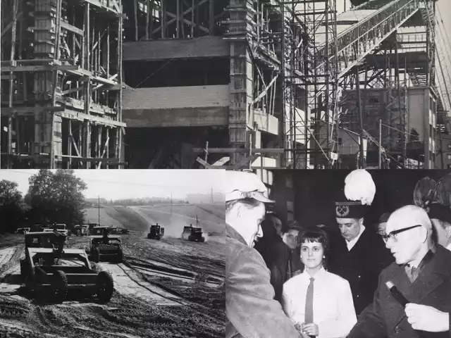 Kopalnię Moszczenica w Jastrzębiu budowano w latach 1955-1965. Podczas budowy zginęło wielu robotników. Zobaczcie monumentalne zdjęcia z placu budowy kopalni, po której dziś nie pozostał w Jastrzębiu-Zdroju nawet ślad [KLIKNIJ W KOLEJNE ZDJĘCIE]
