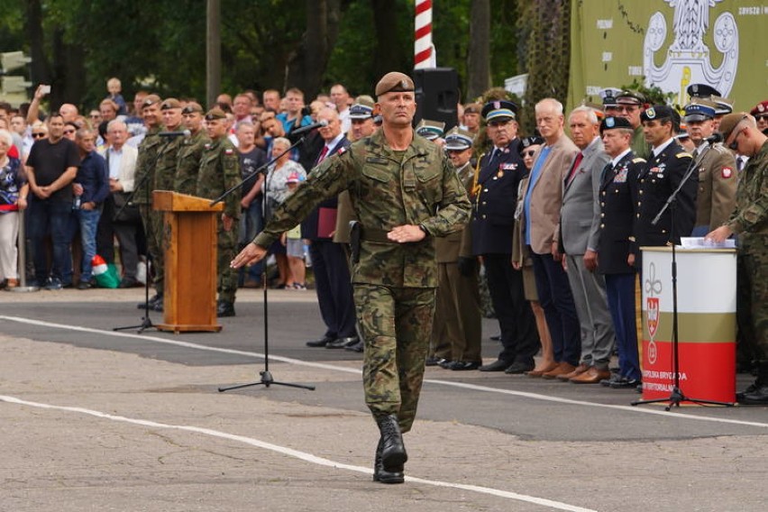Ostrowianki w WOT. Przysięga 12 Brygady Wojsk Obrony Terytorialnej w Biedrusku