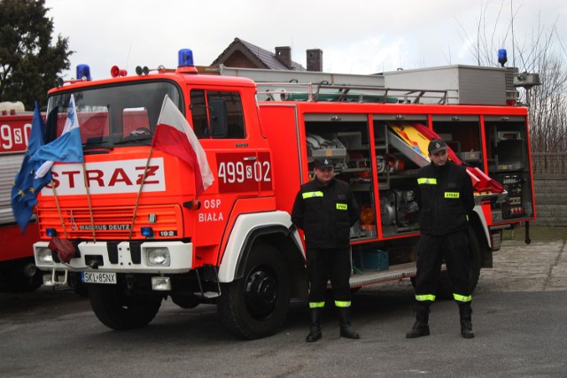 Wóz strażacki magirus będzie długo służyć strażakom w Białej