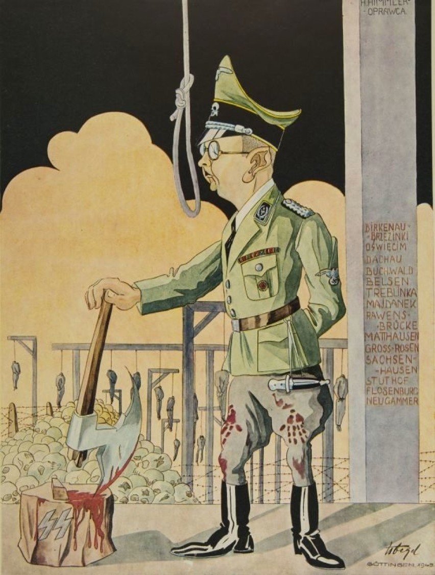 Bytom: Stanisław Toegel - karykatury wojenne i polityczne. Wystawa w Muzeum Górnośląskim