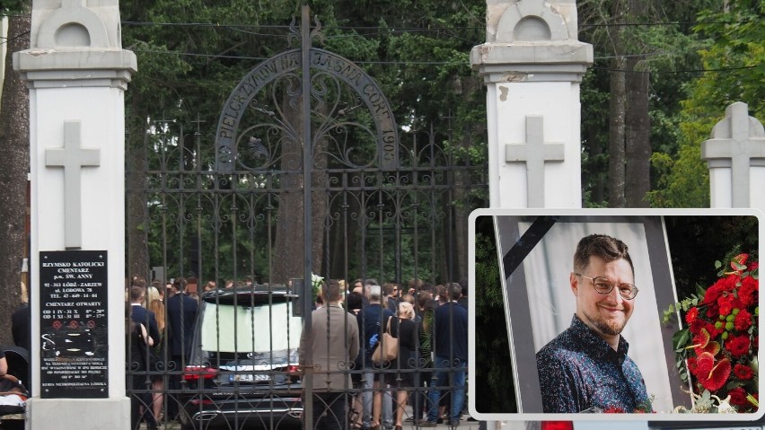 21 lipca na łódzkim cmentarzu Zarzew pożegnano Konrada...