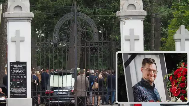 21 lipca na łódzkim cmentarzu Zarzew pożegnano Konrada Domagałę.