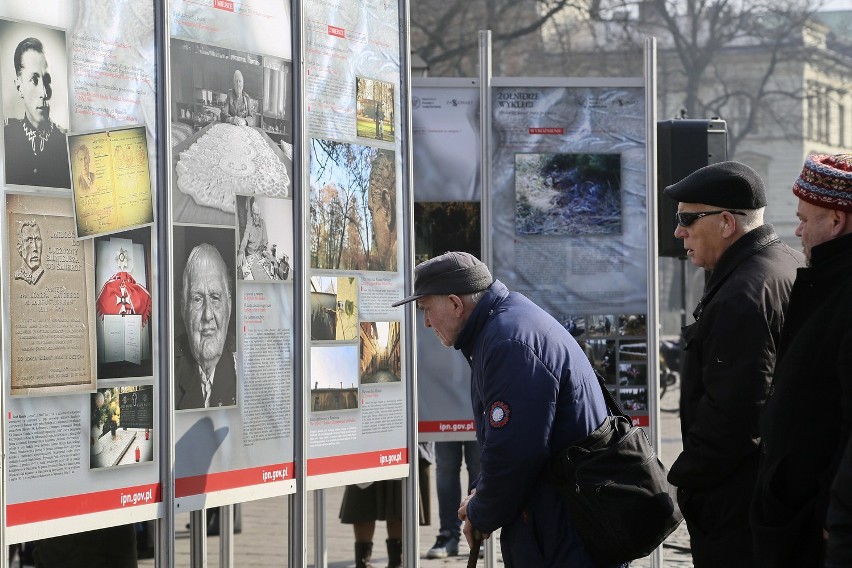 Wystawa pamięci "Żołnierzy wyklętych" w Krakowie