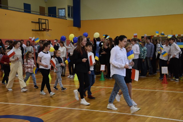 Tak wyglądało przyjęcie ukraińskich uczniów w SP nr 8 w Tarnowie