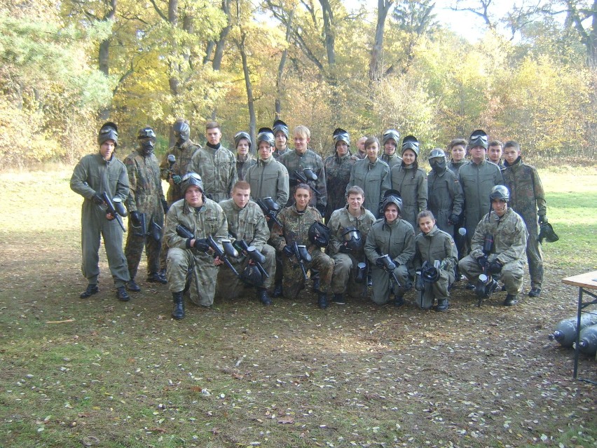 Szkolenie klas mundurowych w ZSP Kościelec