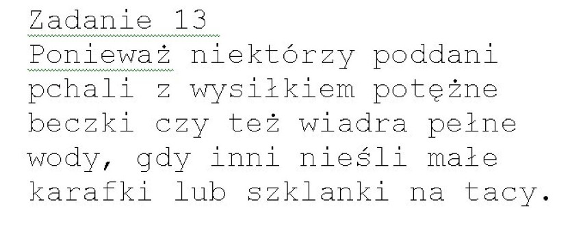 TEST TRZECIOKLASISTY 2013 OBUT - w poniedziałek, 21 maja....