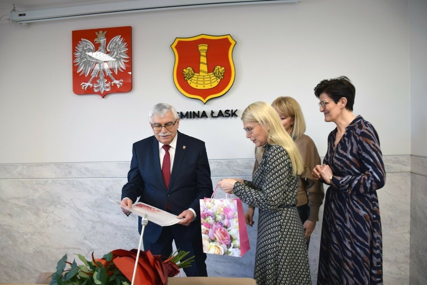 Gabriel Szkudlarek nie jest już burmistrzem. Zanim odszedł otrzymał medal "Zasłużony dla gminy Łask"