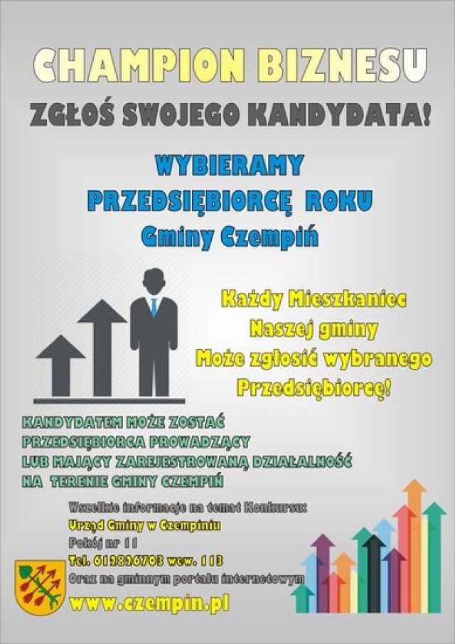 Konkurs dla przedsiębiorców w Czempiniu