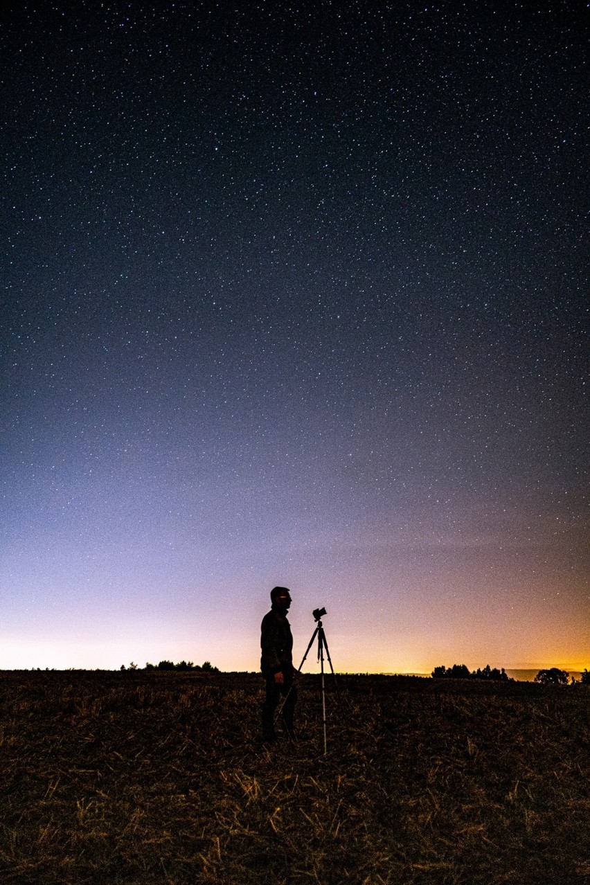 Piękna noc perseidów nad Olkuszem i nie tylko