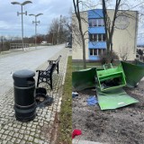 Jakich zniszczeń dokonali wandale podczas Sylwestra w Krośnie Odrzańskim? Czy zostali uchwyceni na kamerach monitoringu?