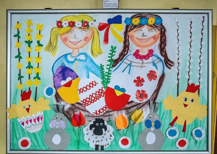 Polsko-ukraińskie dekoracje świąteczne w Starachowicach. Zobacz zdjęcia prac konkursowych