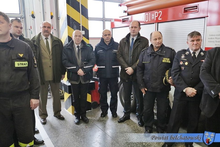 Bełchatów: Strażacy zawodowi dostali nowy sprzęt