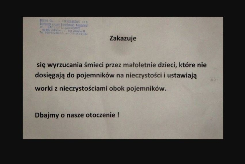 Najśmieszniejsze ogłoszenia z klatek schodowych