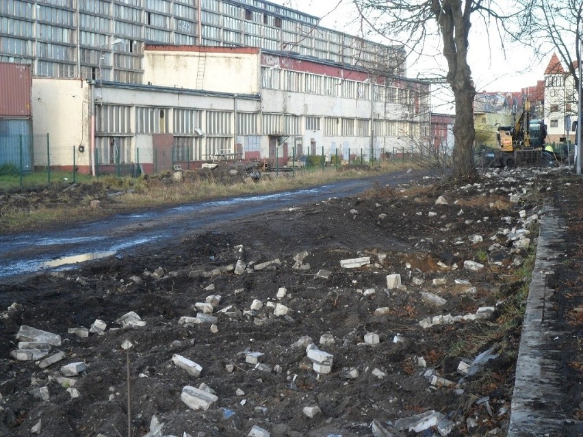 Rozpoczęły się prace budowlane na ulicy Portowej. Inwestycja...