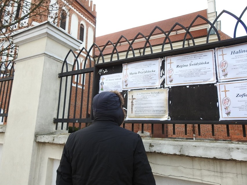 Pogrzeb śp. bp Stanisława Stefanka. Porządek uroczystości