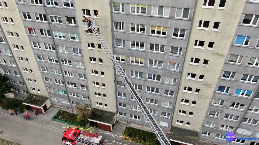 Trzydniowa akcja straży pożarnej na ulicy Ostrowskiej we...