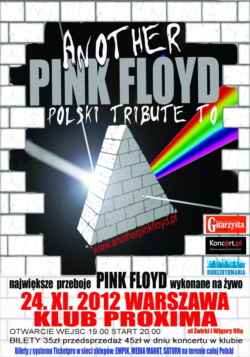 Another Pink Floyd zagra w Proxmie! Wygraj zaproszenia! [ZAKOŃCZONY]