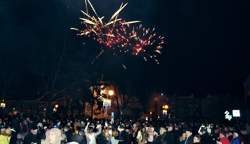 Powitanie Nowego Roku w Wieruszowie[Zdjęcia]