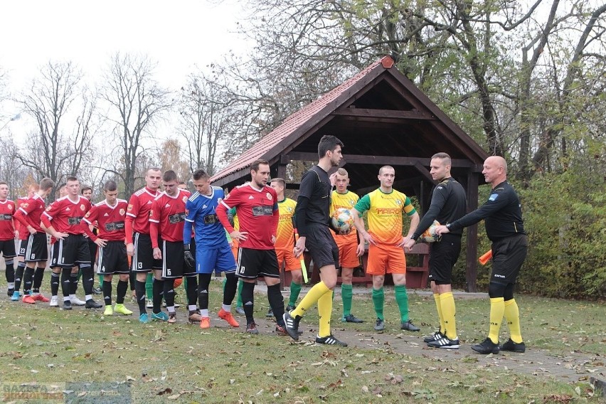 Mień Lipno - GKS Baruchowo 0:5 w meczu 14. kolejce 5. ligi kujawsko-pomorskiej [zdjęcia, wideo]