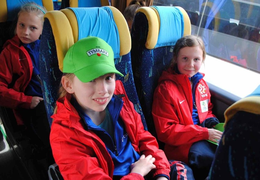 Dziewczęta z Malborka, mistrzynie Pomorza, zagrały w turnieju o Puchar Tymbarku